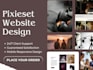 design an attractive pixieset website, photography website, squarespace