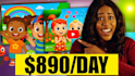 create kids learning videos