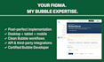convert figma to bubble io with pixel perfect responsive design