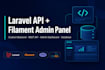 build custom laravel API and filament admin panel