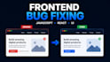 fix website bugs, CSS, js, react and responsive issues