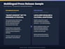 translate and write multilingual content for film and PR