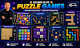 develop a unity puzzle game with custom mechanic and art