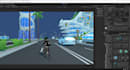 create a low poly polygon 3d humanoid game character with rig