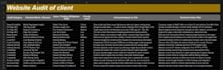 do SEO keyword research , competitor analysis, website audit