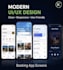 build a custom android app with java, firebase and a clean UI and UX