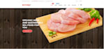 create meat farm butcher and seafood store website