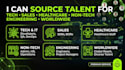 provide global recruitment and talent sourcing services