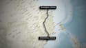 create flight route and travel map animation