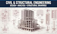 create 2d civil and structural engineering drawings