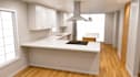design a professional kitchen layout and 3d rendering