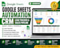 setup google sheets automation CRM spreadsheet  lead tracker sales pipeline CRM