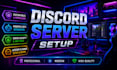 set up a professional gaming discord server your