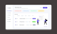 design saas dashboard web app and admin panel UI UX in figma