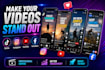 professionally edit social media videos