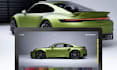 3d car configurator with glb gltf webgl and threejs