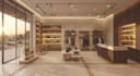 design and renovate showroom interior, storefront, floor plan and 3d rendering