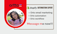 setup ortto email marketing ortto shopify ecommerce automation workflow