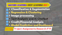 provide ai, machine learning research assignment project