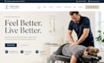 design squarespace chiroppractor website chiropractic clinic appointment website