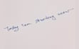 write anything in my clean handwriting