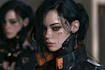 cyberpunk female character desing