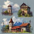 create 2d game environment concept art and illustration