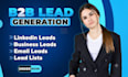 b2b lead generation, email list building