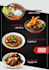 design a professional restaurant food menu