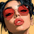 create a unique awesome pop art illustration