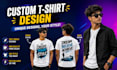 design creative custom t shirt designs