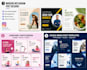 design modern social media posts and carousel graphics