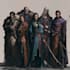 do group party character art, dnd party