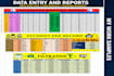 do excel data entry, PDF to excel and dashboard