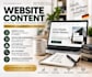 professional german website content and product copy
