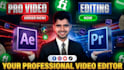 do professional video edits , short form edits
