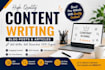 write SEO friendly blog post