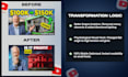 design high ctr youtube thumbnails for finance crypto and business