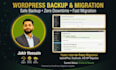 do wordpress maintenance, backup, updates and support