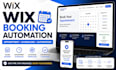 build wix online booking automation website for appointment booking scheduling