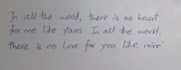 write romantic handwritten letters, love notes and poems