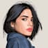 draw cartoon vector portrait with your face