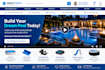 design swimming pool website pool service website construction website swimming