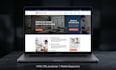 build a professional responsive website in HTML, CSS, and javascript