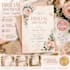 design elegant editable bridal shower invitation template