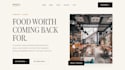 create a professional restaurant website with online food menu