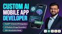 develop custom ai mobile app with chatgpt gemini api in flutter android