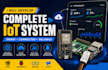 iot system with esp32 raspberry pi mqtt cloud and dashboard