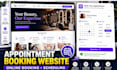 create appointment booking site scheduling website salon website spa website