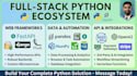 develop custom python scripts, web scraping, and api automation